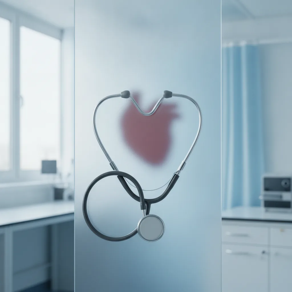 Illustration representing the STEP-HFpEF trial of semaglutide in heart failure with preserved ejection fraction